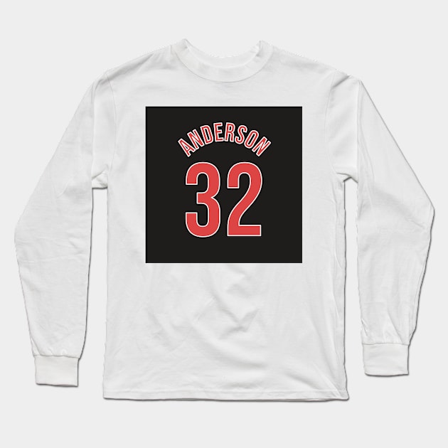 Anderson 32 Home Kit - 22/23 Season Long Sleeve T-Shirt by GotchaFace